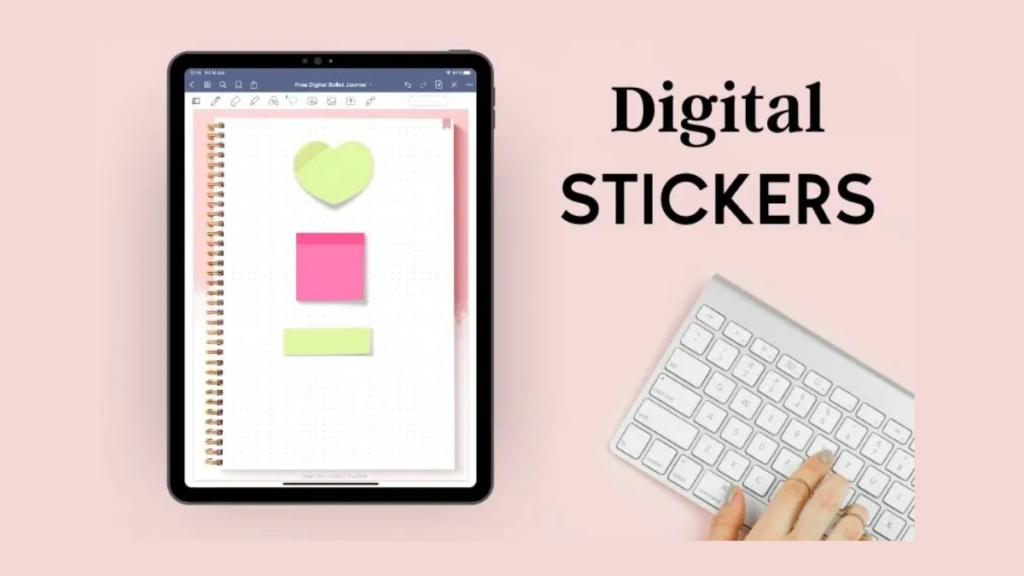 digital stickers planner