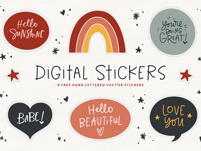 how to make digital stickers