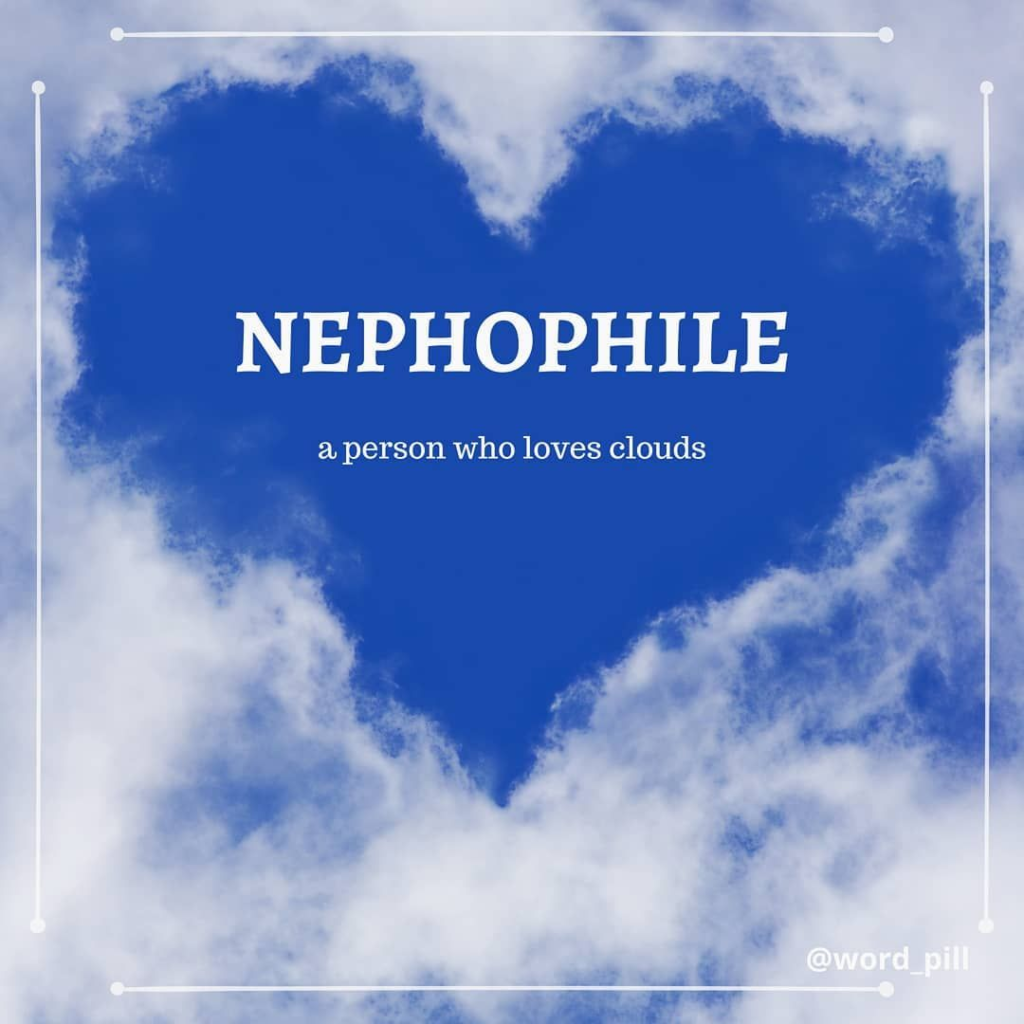 Nephophile Meaning