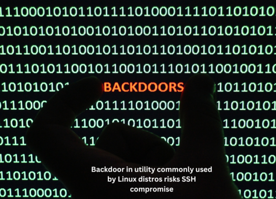 Backdoor in utility commonly used by Linux distros risks SSH compromise