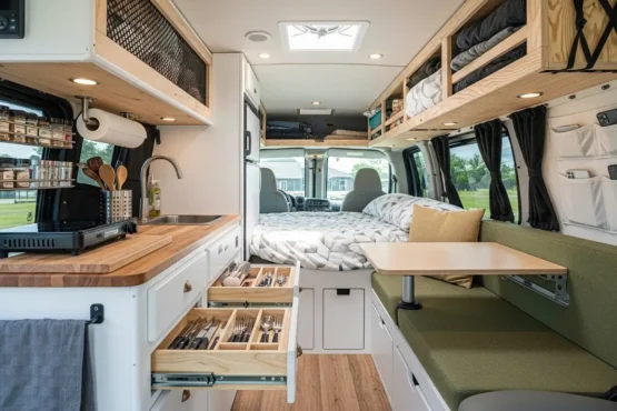 Chevy Express Camper Van Ideas Smart Layouts and Storage Hacks