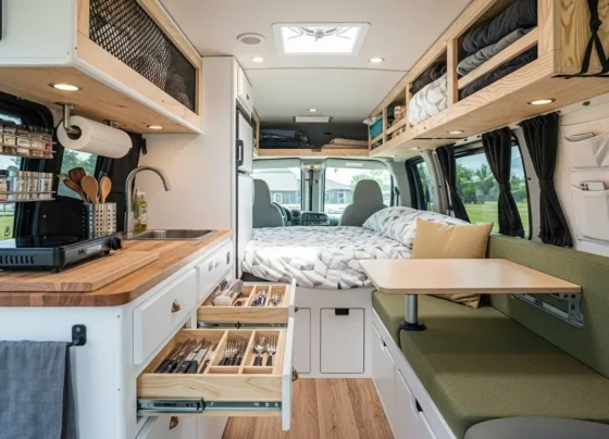 Chevy Express Camper Van Ideas Smart Layouts and Storage Hacks