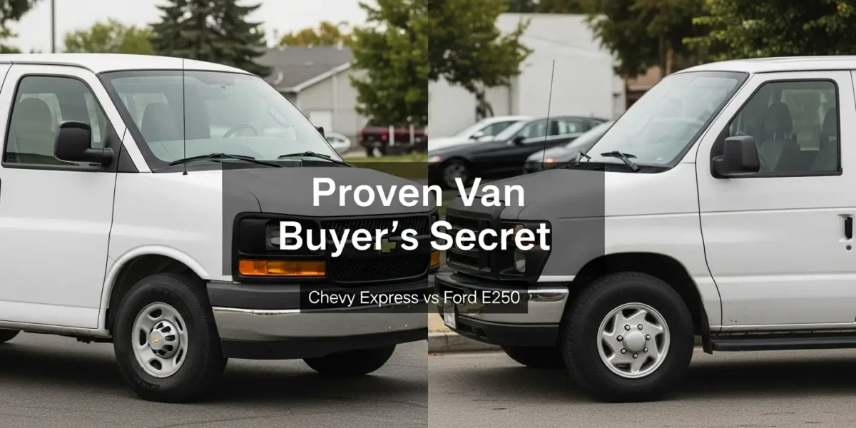 Chevy Express vs Ford E250 Proven Van Buyer’s Secret